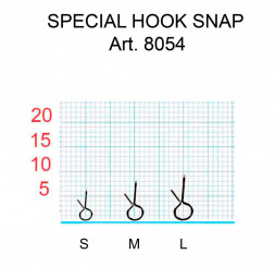 Застежка Fish Season нахлыст/балансир №M 3кг 6шт 8054-MF