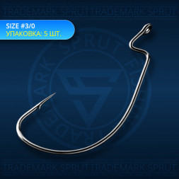 Крючок SPRUT Suna B-94BC №3/0 офсет. 5шт