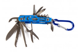 Мультитул Следопыт 12предм. с карабином блистер PF-MT-03