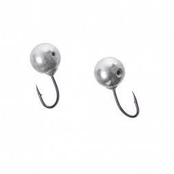 Мормышка вольфрамовая Lumicom Дробинка с отверстием Ф6 никель, цена за 1 шт.