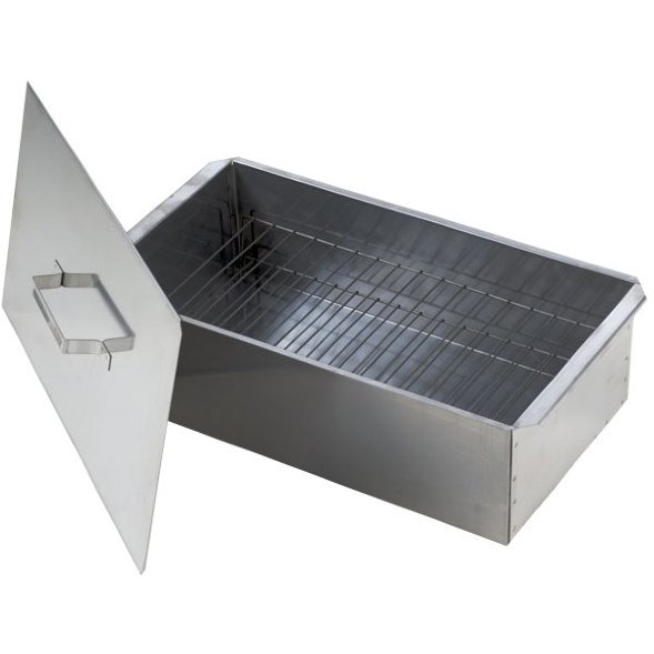 Коптильня Кедр большая плюс 600х320х250мм с поддоном