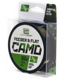 Леска Feeder Concept Feeder&Flat Camo 0.30 150м