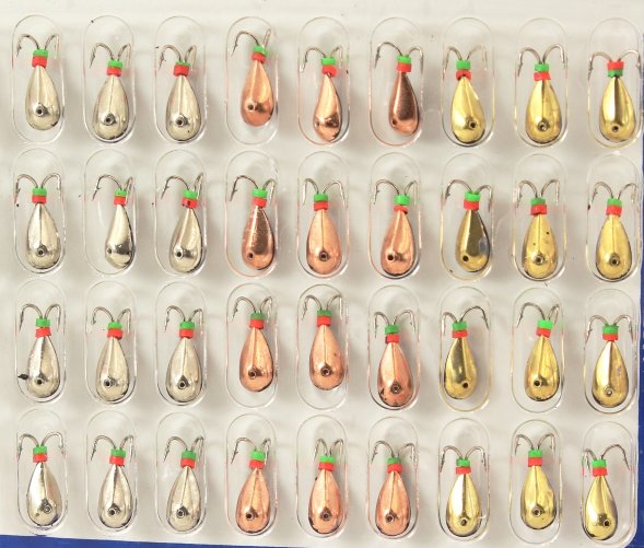 Мормышка паяная Condor РВС КОЗА ТИП 2-120, крючок Mustad 40 шт