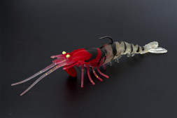 Креветка оснащенная Live Cherabin, размер 100 мм вес 11,0 гр цвет 017 2 шт