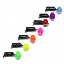 Мормышка вольфрамовая True Weight цена за 1 шт Гвоздешарик гв. d2 ядреный глаз микс