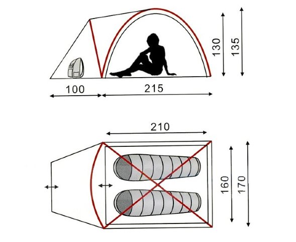 Палатка Premier TORINO-2
