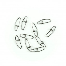 Карабин Namazu INSURANCE SNAP, цв. BN, р. 1, test-14 кг уп. 10 шт