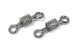 Вертлюг Namazu ROLLING RIBBED SWIVEL, латунь, цв. BN, р. 6, test-19 кг уп.10 шт