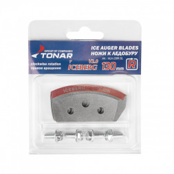 Ножи для ледобура Тонар Iceberg ЛР-130R V2.0 полукруглые правое вращение, NLA-130R.SL 2 шт.